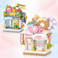 Food Shop Street Series - Mini City Shop House Model Kit, Fun DIY Educational Building Toy Gift for Kids Ages 6-12