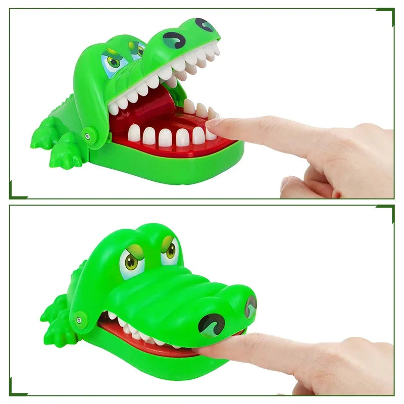 Crocodile Teeth Toys Alligator Biting Finger Dentist Classic Family Games Party Pranks Children's Lucky Game Decompression Toy