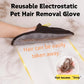 Dog Glove Brush Cat Hair Glove Wool Removal Glove Reusable Pet Hair Remover Grooming Mitt for Shedding Cats and Dogs
