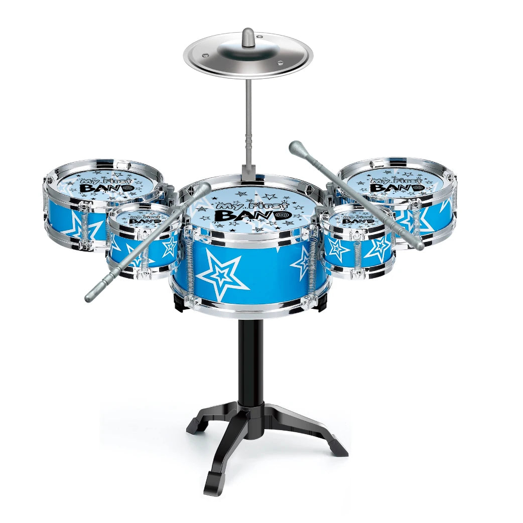 Drum Sets for Children Beginners Children's Toys Dynamic Jazz Drums for Western Percussion Instrument