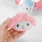 Genuine Sanrio Pill Case Cute Hello Kitty Melody 4 Grids Tablets Organizer Portable Outdoor Travel Home Use Vitamins Storage Box