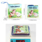 Soft Baby Books Toys Montessori 3D Touch Feel High Contrast Cloth Book Sensory Early Learning Games for Kids Educational Toys