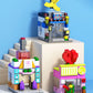 NEW DIY Makeup Convenience Store Flower Shop Hair Salon Piano Game Hall Fruit Bookstore Building Blocks Bricks Movie Model Toy