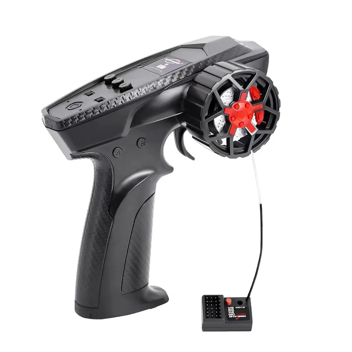 RC Radio System 3CH RC Transmitter 2.4G Remote Controller for 1/10 1/12 1/14 1/16 1/18 1/24 RC Car Crawler Boat