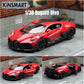 KiNSMART Toy Car Model 1/38 Bugatti Chiron Super Sport Racing Alloy Diecast Miniature Vehicle Collection Gift For Children Boy