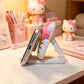 Kawaii HelloKitty cartoon peripheral phone holder, portable folding phone holder, suitable for small gifts between friends