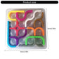 Creative 3D Intelligence Puzzle Crazy Curve Sudoku Puzzle Games Geometric Line Matrix Puzzle Toys For Children Learning Toy Gift
