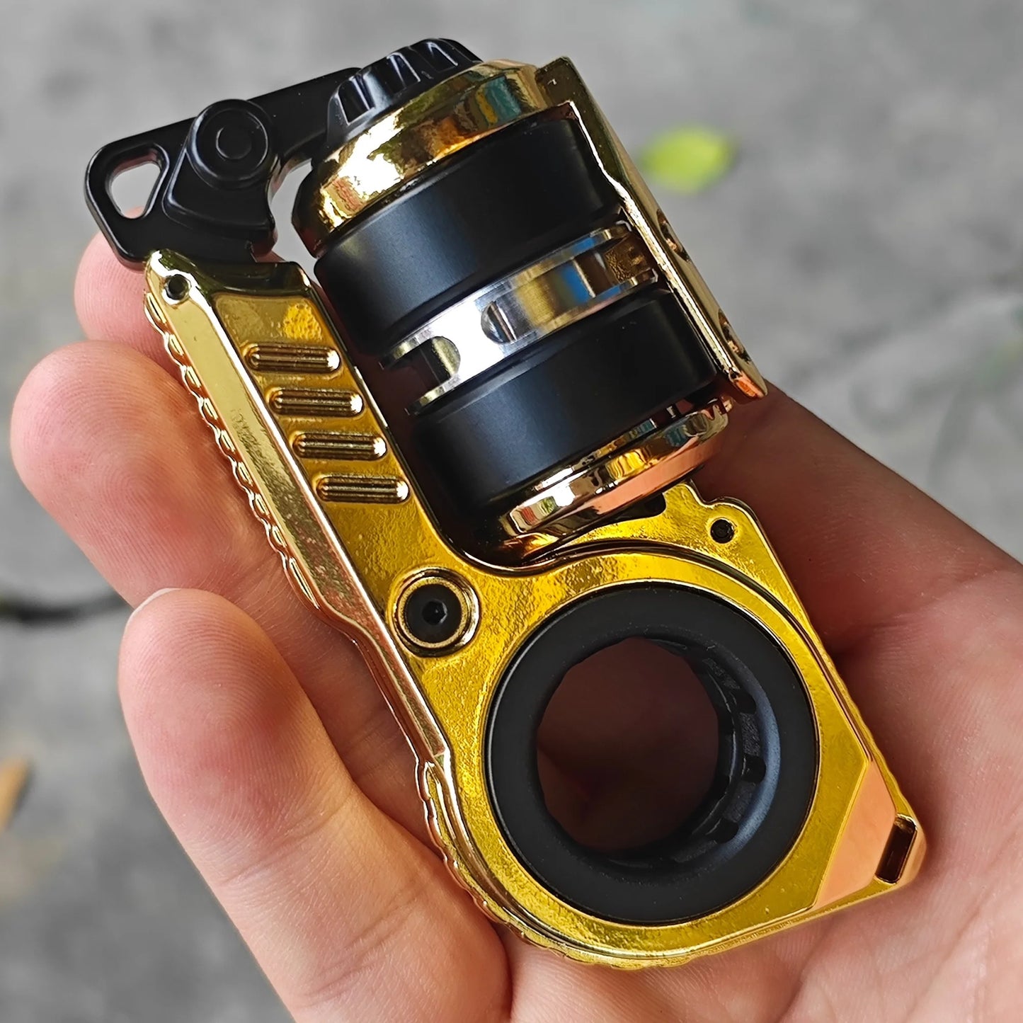 EDC Fidget Sliders Fidget Toys Tuning Fork Magnetic Push Egg Mechanical Ratchet Crisp Sound Cyber Core Multi-functional Toys
