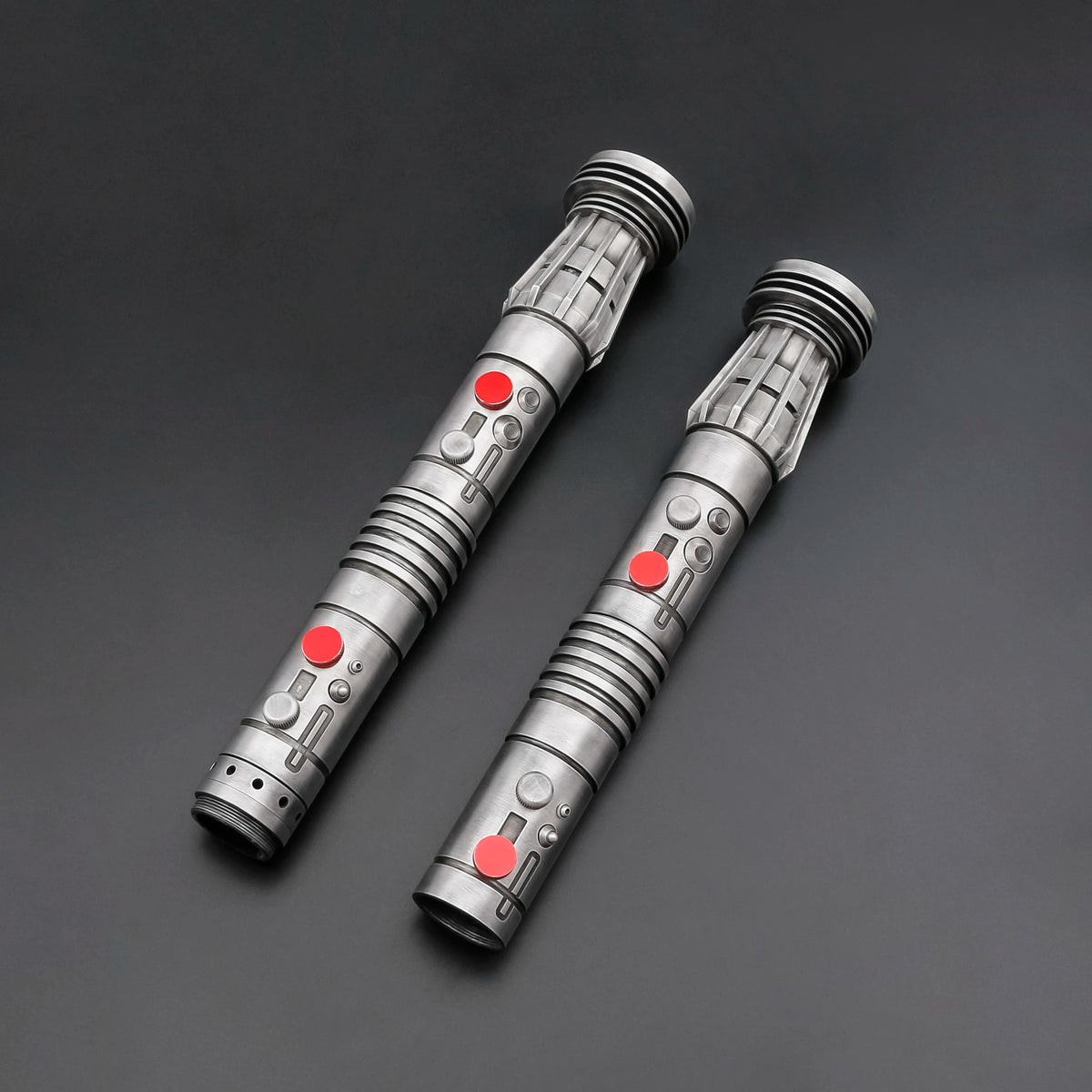 Darth Maul SNV4 2pcs Handle+Blade JEDI 27sound Double Lightsaber Toys Metal Hilt Light Smooth Swing Proffie TXQSABER