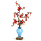 Creative City Bouquet, Peach Blossoms, Narcissus, Bonsai, Potted Plants, Building Block Models, Children's Home Decoration Toys