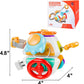 Baby Busy Board Cube Montessori Sensory Toys for Toddler Educational Learning Activities Travel Toy Lock Box Fine Motor Skill