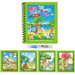 NEW Children Animal Cartoon Painting Book  Magic Water Book with Water Pen for Kids Birthday Christmas New Year Gift for Kids