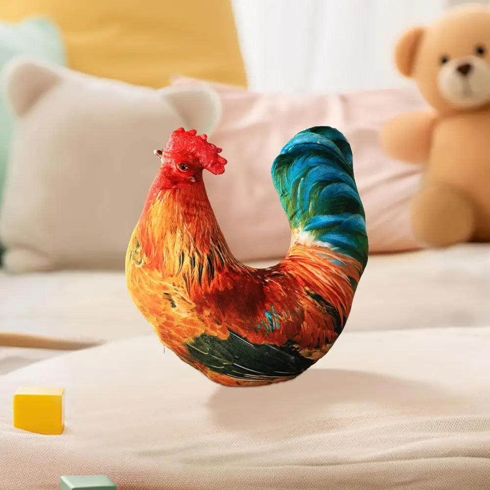 Simulation Hen Bird Goose Plush Doll Pillow Cushion Toy Creative Plush 3D Bird Plush Toy Stuffed Chicken Soft Stuffed Toy