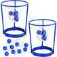2 Pack Head Hoop Basketball Party Game For Kids And Adults Carnival Game Adjustable Basketball Net Headband With 20 Balls