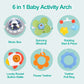 Baby Stroller Arch Toys Bouncer Toy Pram Activity Arch Toys Fine Motor Skills Toys Sensory Development Arch Baby Car Seat Toys
