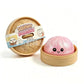 2026  New 8.5cm Glitter Dumpling Glitter Dumpling Squishy with Box Dumplings Sensory Squeeze Toy for Stress Relief S