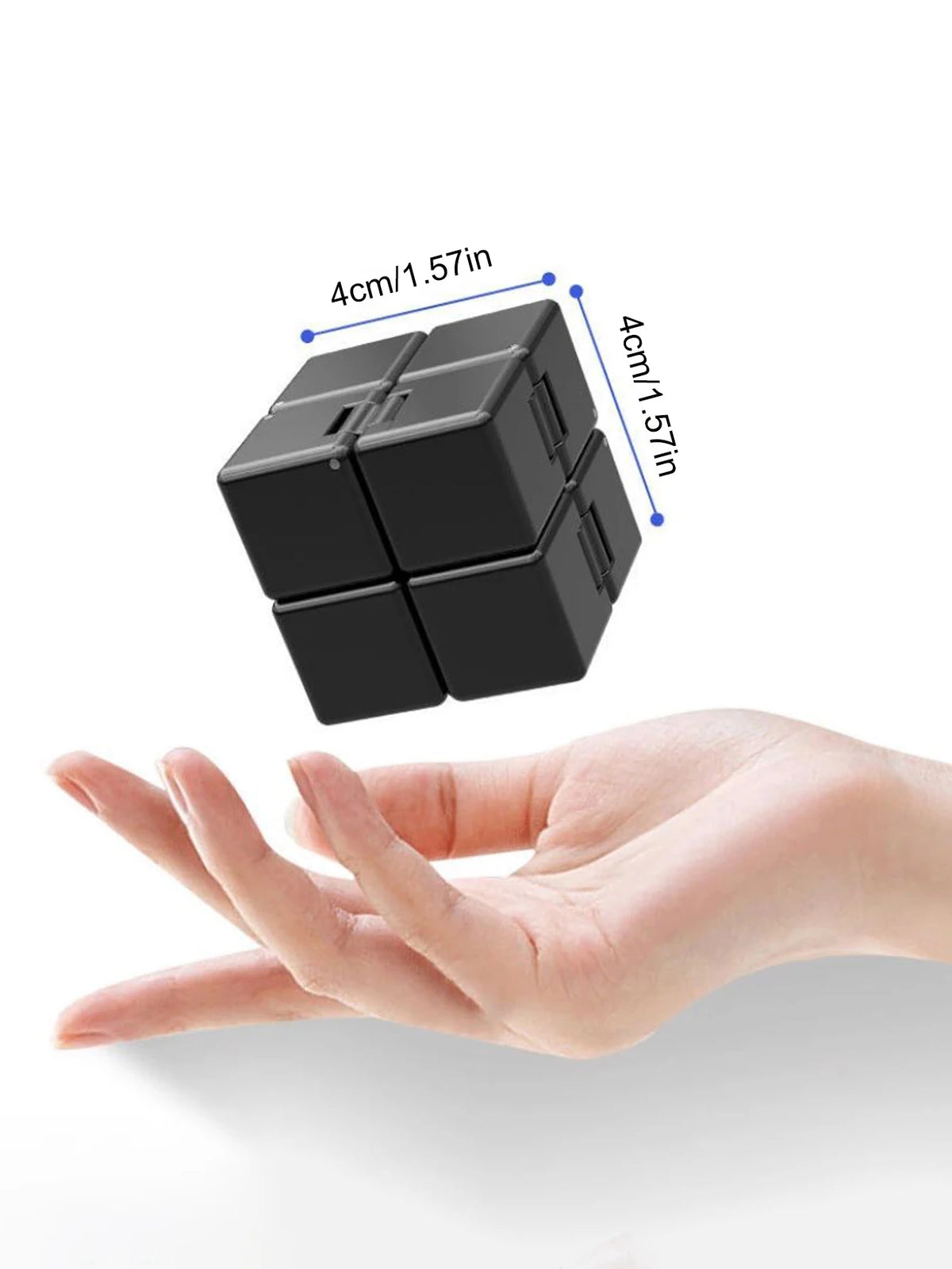 SENGSO Infinity Cube,Fidget Cube New Version Fidget Finger Toys  for Stress and Anxiety Relief/ADHD, Ultra Durable Sensory Gifts