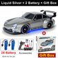 4WD Remote Control Drift Car Full Size 1:24 Mini Remote Control Racing Car Model 2.4G Radio High Speed 4X4 RC Car Vehicle Toy