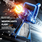 Gatling Rotating Electric Water Gun with Light-Up High Speed Continuous Shooting Powerful Water Blaster Summer Outdoor Toy