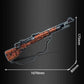 1206PCS Historical Rifle Model Kit Classic Bolt Action Sniper Building Set for Adult Collector Mechanical Engineering Project
