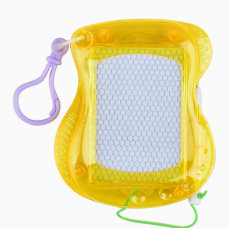 Mini Magnetic Drawing Board with Keychain, Erasable Doodle Pad for Kids 3-6, Birthday Gift
