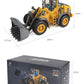 ZWN 2.4G Remote Control Excavator Dump Truck RC Model Car Toy Professional Alloy Plastic Simulation Construction Vehicle for Kid