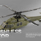 Wltoys K170 RC Helicopter UH-60L 4 Channel Remote Control Brushless Helicopters with Gyro and LED Light Durable Airplane Toy