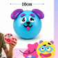 Dog Face Swap Squishy Toy Soft Moldable Cute Slow Rise Squeeze Toy Relaxing Sensory Fidget for Adults Home Office Play Gift ﻿