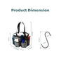 Mesh Shower Caddy Portable with Hanging Large Capacity and 8 Pockets for College Dorm Essentials, Camping, Kids, Beach, Pool, Gym