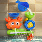 Baby Bath Toy Wall Sunction Cup Track Water Games Children Bathroom Monkey Caterpilla Bath Shower Toy for Kids Birthday Gifts