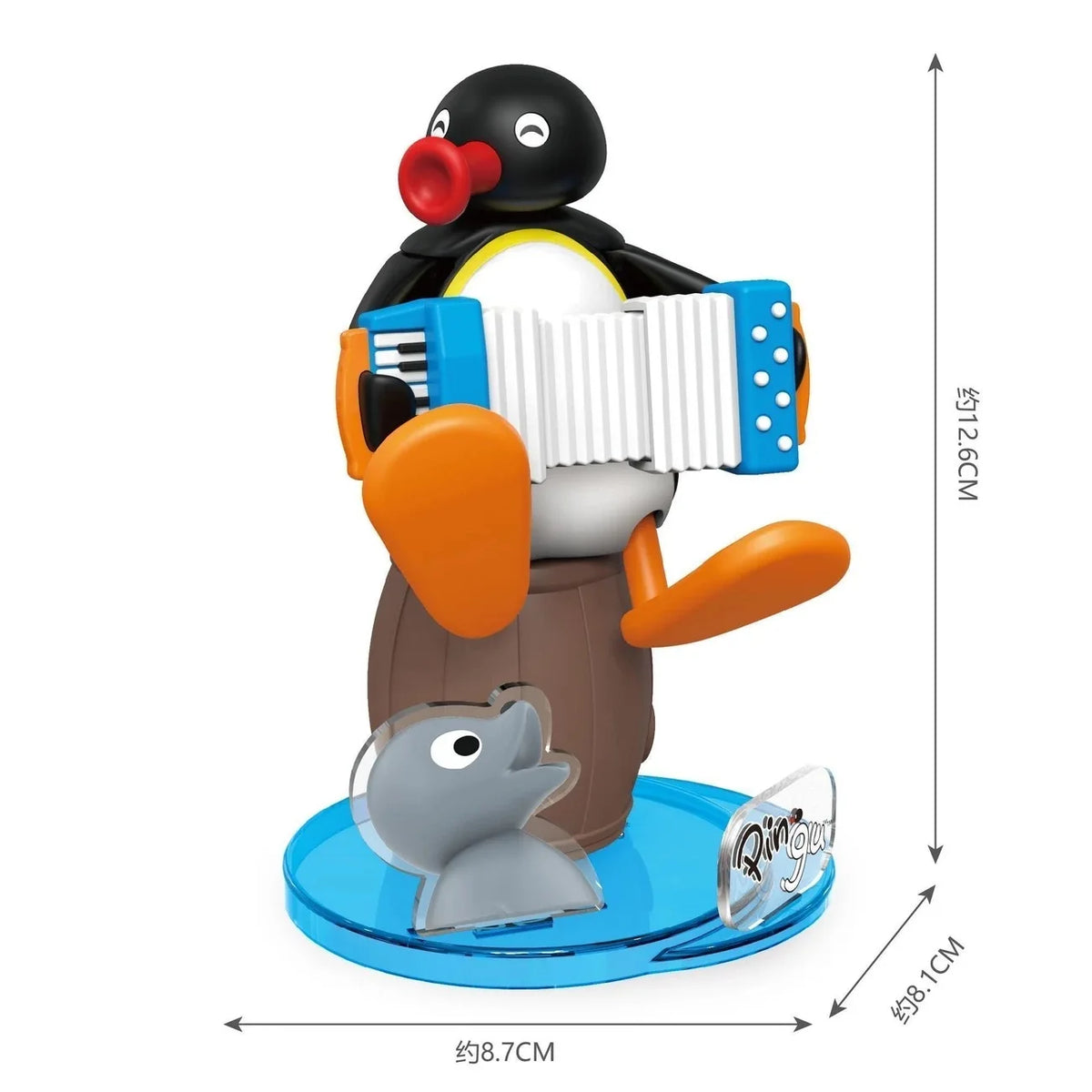 Hot Sale Original Pingu Little Everyday Series Blind Box Kawaii Doll Wind-Up Toy Pingu Model Mystery Box Custom Birthday Gifts