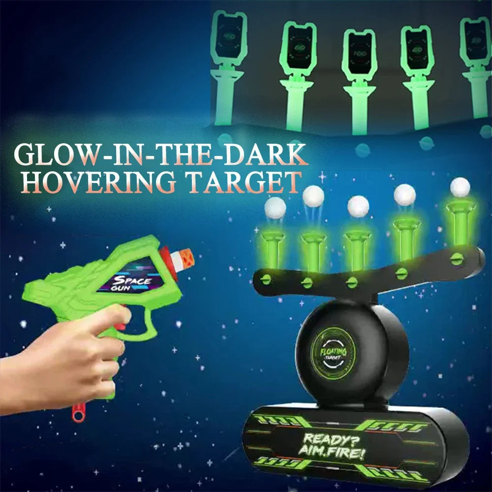 Suspended Tactical Electric Luminous Dart Board Target System for Children Airsoft Shooting Game Outdoor Sports Educational Toy