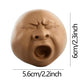 Novelty Gifts Funny Yawning Face Tea Pet Relax Squeeze Nose Water Spray Fidget Anxiety Stress Relief Toys For Kids Adults