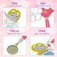5pcs 5D Diamond Painting by Numbers Make Your Own GEM Keychains Unicorn Mermaid Arts Crafts Kids 8-12 Age Easter Basket Stuffers