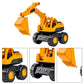 Kids Digger Toy Small Excavator Construction Excavator Dump Truck Toy Digger Vehicle Forklift Inertia Vehicle Toys For Children