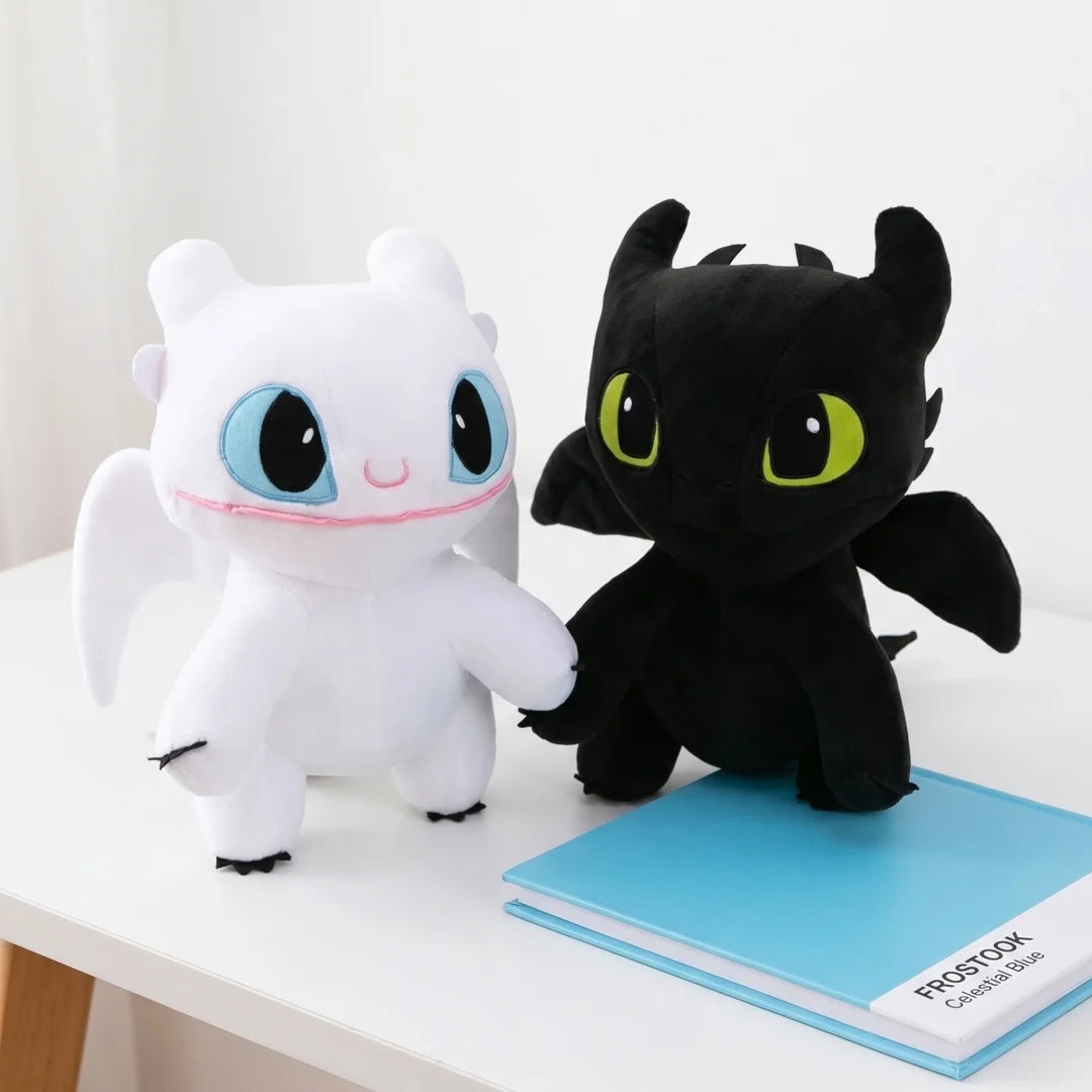 Kawaii Black Dragon Plush Toy Body Pillow Cute Cartoon Stuffed Doll Soft Decorative Body Pillow Sleeping Back Cushion Decor Gift