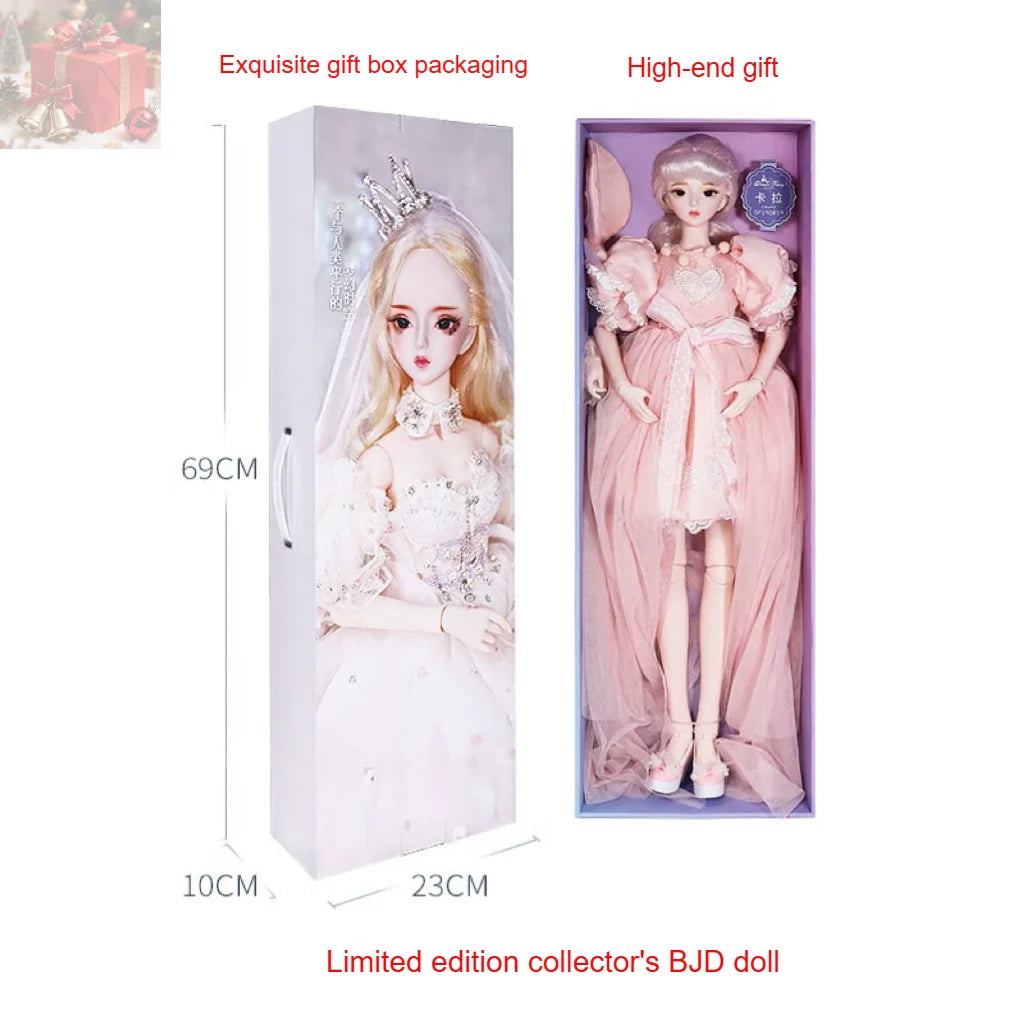 2026 New DBS Doll, 1/3 BJD, Retro Style, Mechanical Joints, Body, Includes Randomly Assorted Hairstyles, Eyes, Clothing, Shoes