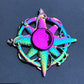 Rainbow Fidget Metal Spinner Colorful Finger Spinners High Speed Hand Spinners Fidget Toys for Stress Anxiety Relief for Adults