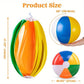JOYFY 4Pack 20" Beach Balls Large Rainbow Beach Ball Inflatable Pool Toys for Adults Kids Party Supplies Decorations Birthday