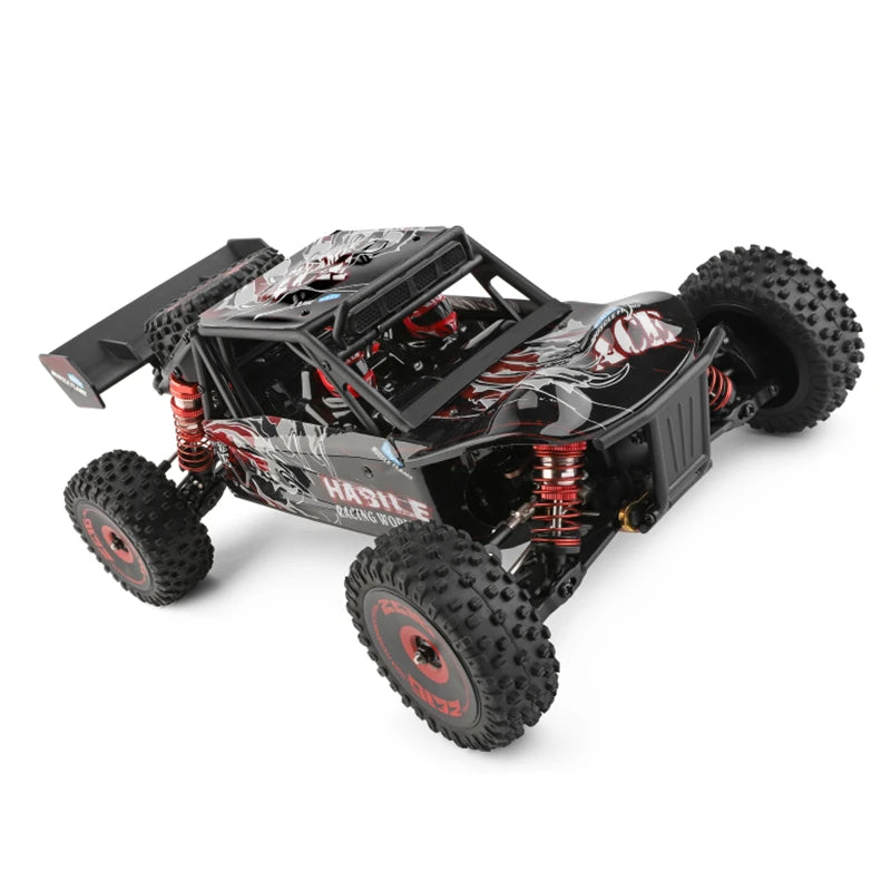 WLtoys 124016 124017 RC Car 4WD Off-Road 75km/h High Speed Remote Control Crawler 2.4G Electric Drift Climbing Racing Vehicle Toys Brushless Motor