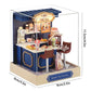 Doll House Kit Mini DIY Flower House Handmade 3D Puzzle Assembly Building Toys Home Bedroom Decoration With Furniture DollHouses