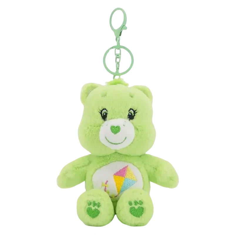 Care Bears Plush Toy Kawaii Squeak Sound Keychain 15cm Pendant Cute Cartoon Keychain Bag Luggage Decor Holiday Birthday Gift
