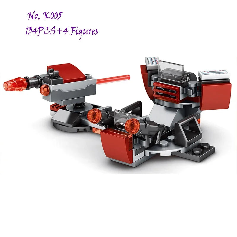 MOC X Fighter Building Blocks Kit Bricks Classic Creative Assembling Educational Kids Toys Boys For Children Gift