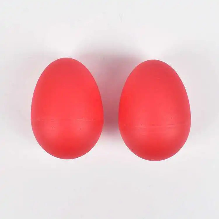 2PCS Plastic Egg Shakers Musical Instruments Easter Eggs Maracas Classroom Prize Kids Party Favors Stocking Stuffers Gifts
