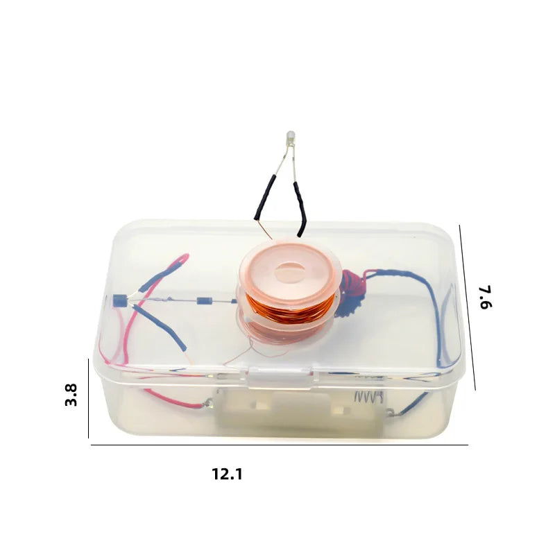 Space To Take Electromagnetism Experiment Diy Technology Primary School Electricity Popular Science Materials