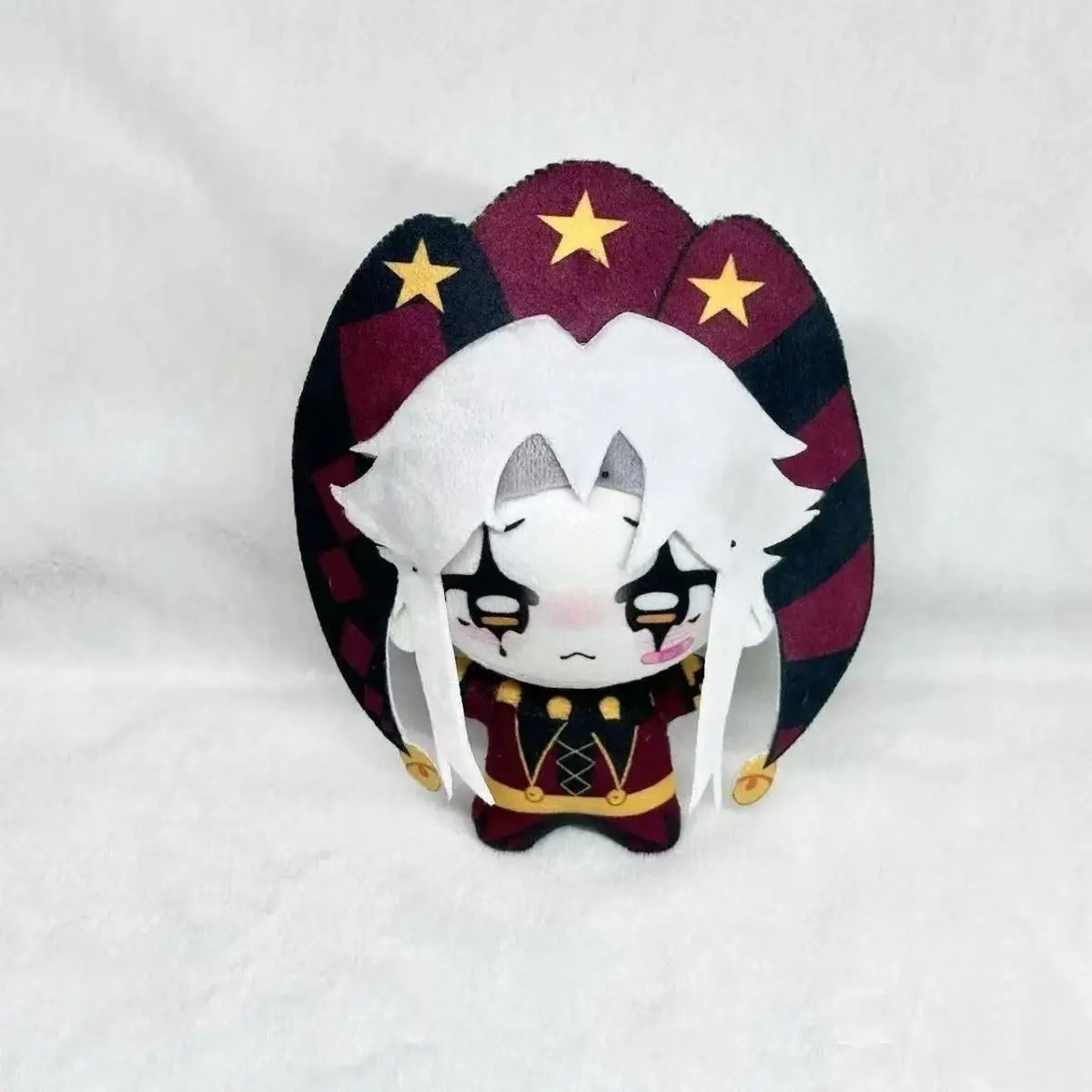 Stuffed 10cm Freak Circus Pierrot Printed Body Cotton Doll Backpack Ornament or Kids Adults Birthday Gift