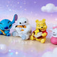 In Stock New Cartoon Yellow Bear Stitching Character Plush Hug Toy Blind Box Cute Desktop Decoration Surprise Box Souvenir