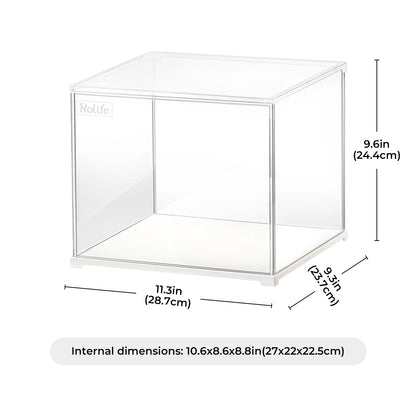 Robotime Rolife Dust Proof for All Miniature House Dollhouse Display Box Home Decoration Easy to Assembly
