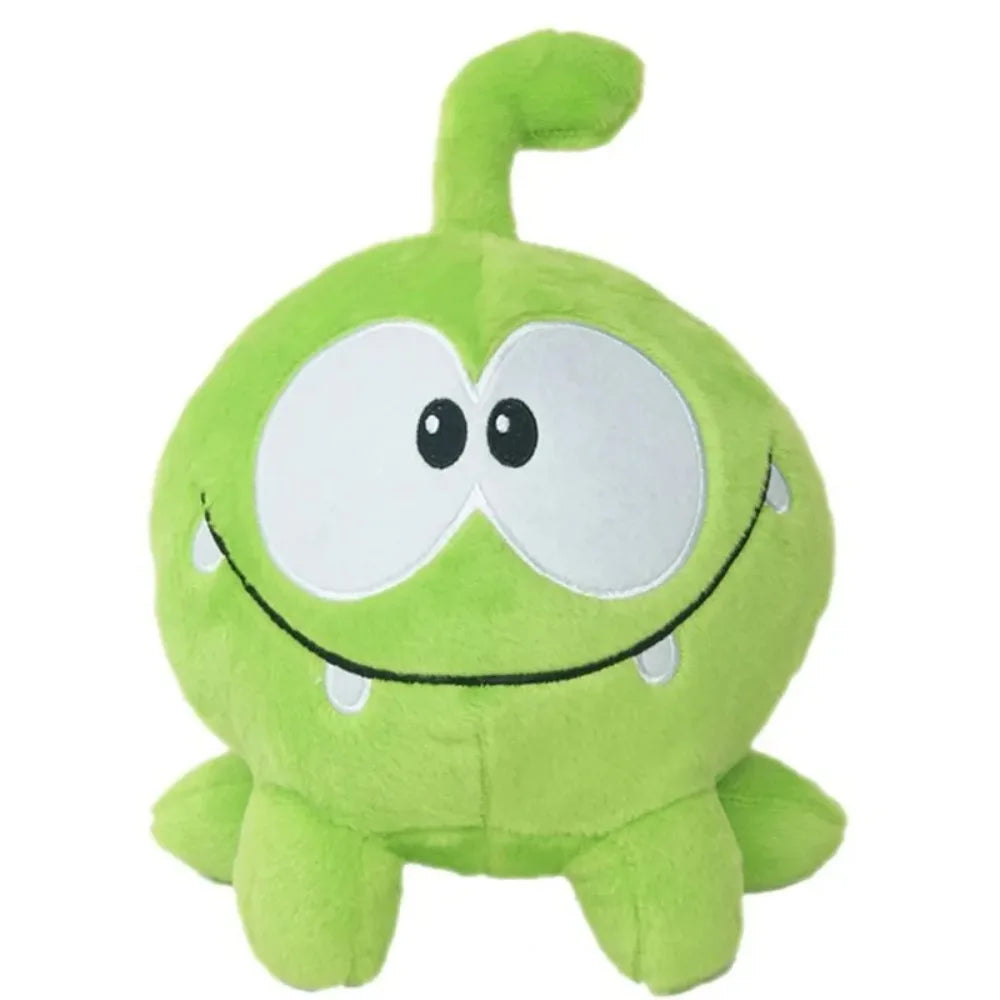 1PC Cartoon Frog Toy Cut The Rope Om Nom Plush Toys Green Fruit Stuffed Animal Doll 20cm Hot Game Kid Gift
