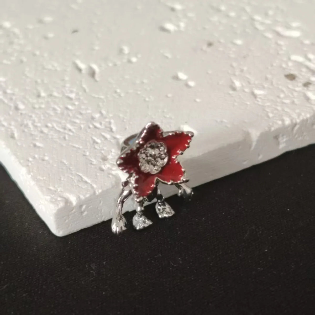 New Red Monster Flower Charm Bracelet 925 Sterling Silver Beaded DIY 2026 Trendy Fine Jewelry Adjustable Hypoallergenic